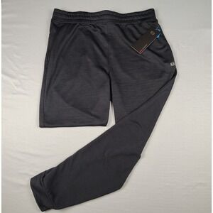 Layer 8 Jogger Pants Mens XL 40-42 Black Heather Athletic Sweat Wicking NWT